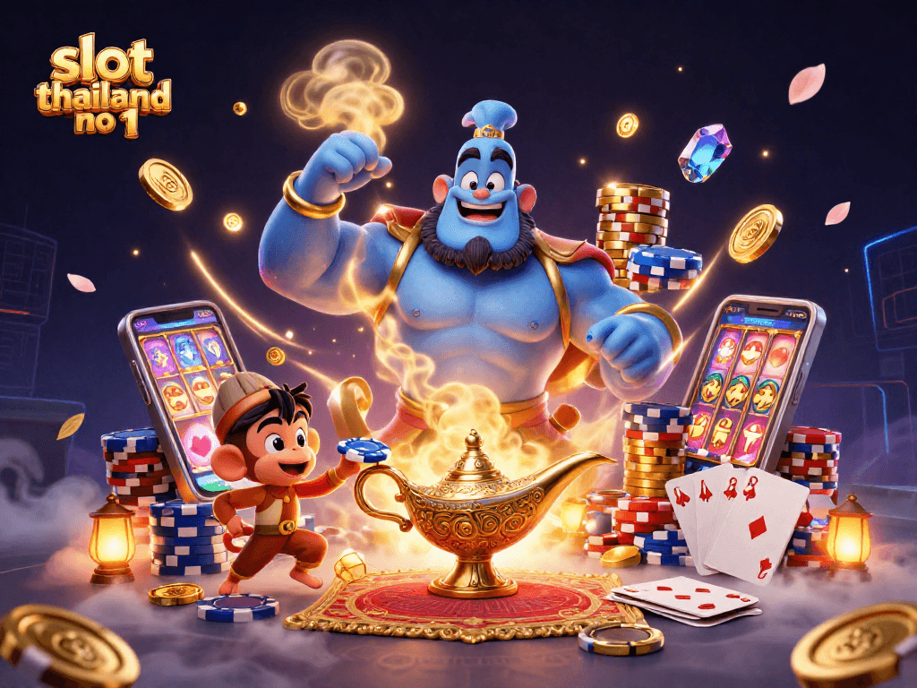 Experience thrilling gameplay at slot thailand no 1 with vibrant visuals of jackpots and gaming elements.