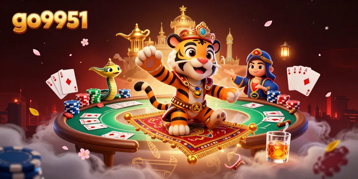 Experience the thrill at go9951 with dynamic poker elements and mesmerizing Sultan characters.
